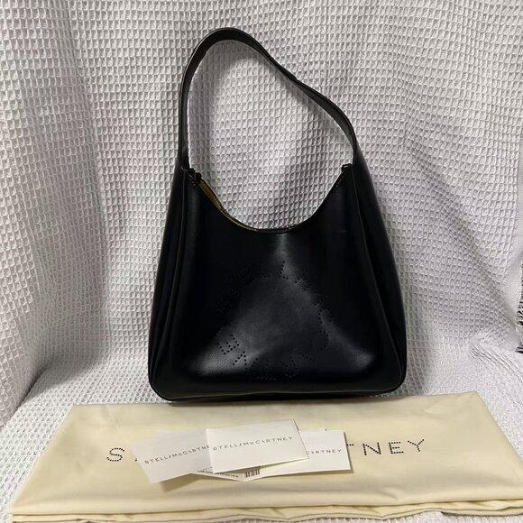 Stella Mccartney Women Soft Logo Tote Hobo Bag - Picture 1 of 10